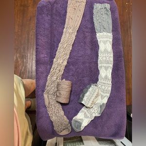 Two pair of long leggings